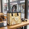 Vintage Floral Casual Shoulder Bag Fashion Large Capacity Daily Tote for Women Shopping Travel Outdoor Use