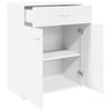 Sideboard White 60 x 30 x 75 cm Particle Board