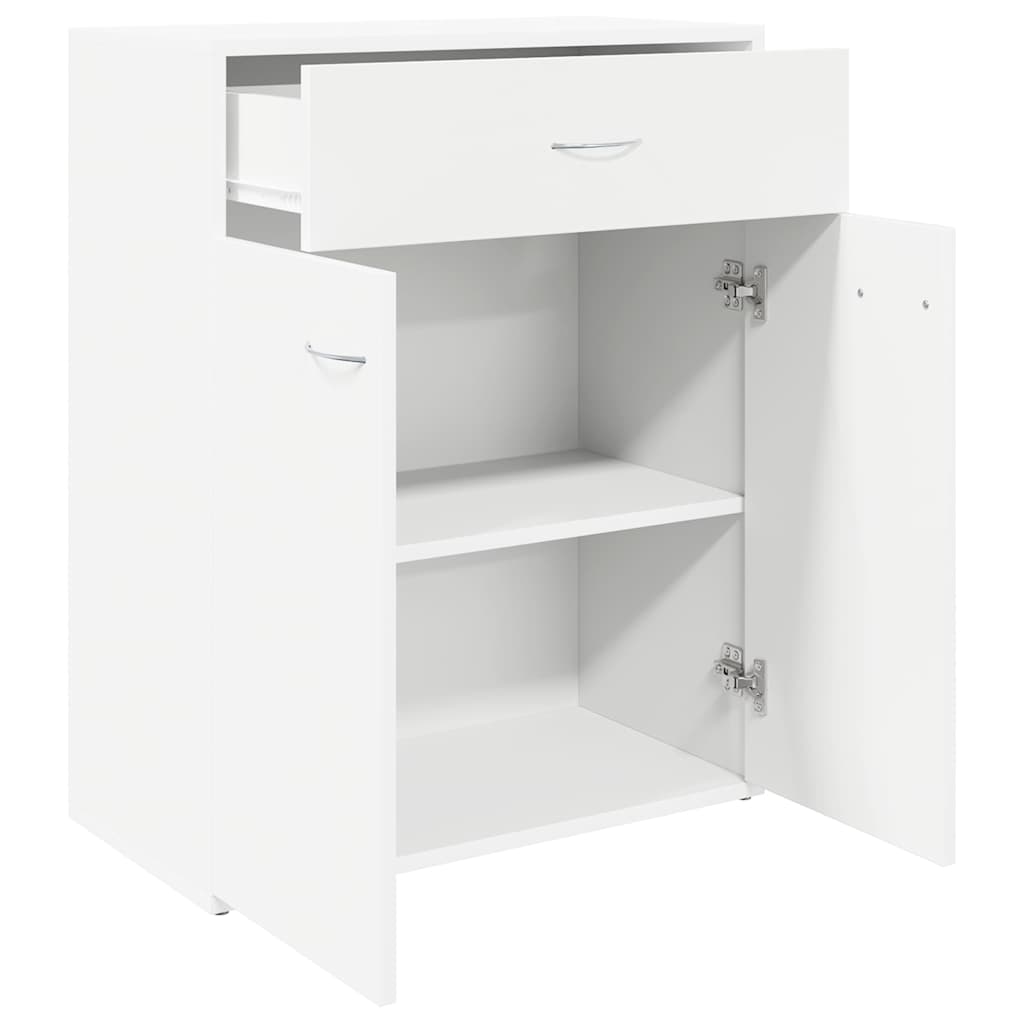 Sideboard White 60 x 30 x 75 cm Particle Board