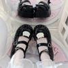 Cute Less Wind Lolita Platform Soft Sister Small Leather Shoes Year Daily Sweet Mary Jean Shoes
