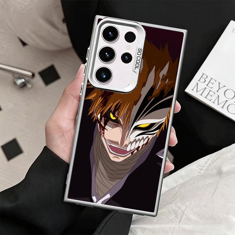Bleach Kurosaki Ichigo Soft Phone Case for Samsung Galaxy S24 S25 FE S26 Edge S23 Ultra S22 Plus S21 + Shockproof Cover Back She