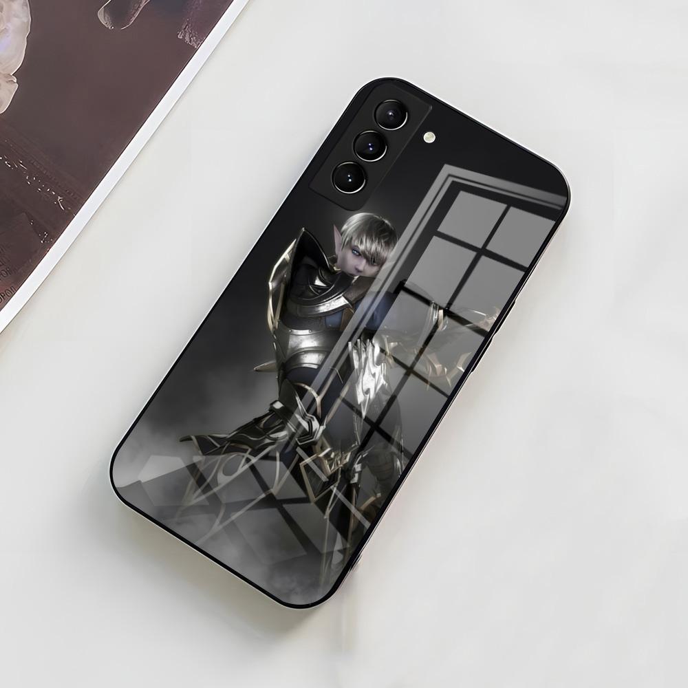 L-Lineage 2 Phone Case For Samsung A56 A36 A26 A16 A15 A25 A35 A55 A14 A34 A24 A54 Glass Case