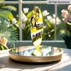 2D Flat Retro Round Aluminum Wall Panel, Multi-Size Fresh Summer Decor, Indoor Outdoor Hanging Art for Home Cafe Bar, Keepsake Gift