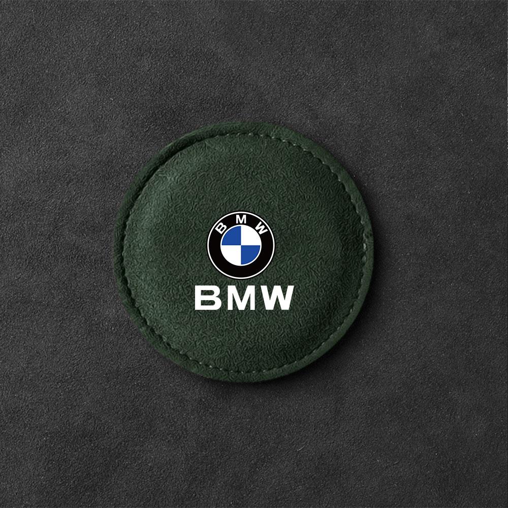 2 Peças/conjunto Porta-copos para Carro camurça Tapetes Antiderrapantes Acessórios Automotivos Para BMW M M1 M2 M3 M4 M5 M6 X5 E39 E46 E60 E90 F20 E60 F30 E36