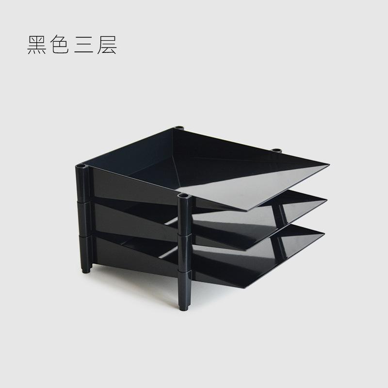 Desktop Stapelspeicher Schreibwaren Verschiedenes A4 Papier Belege zur Aufbewahrung Büro Schreibtische Dokument Mehrschichtregale