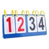 Scoreboard, 3-digit/4-digit, Easy To Read, Portable, Easy Assembly, for Sports (Soccer/Basketball/Table Tennis) - 4-digit Scoreboard