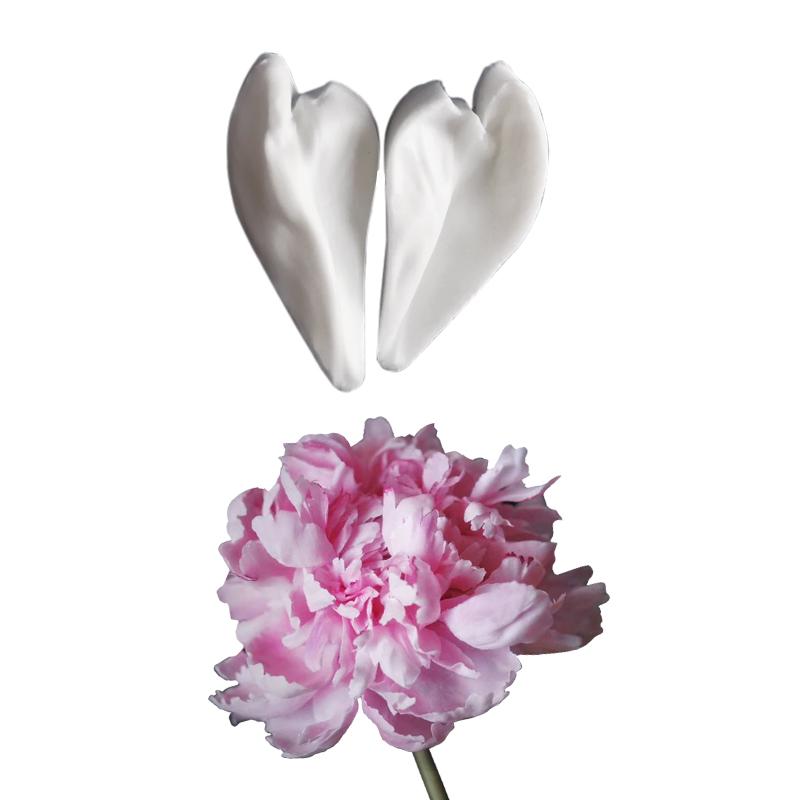 NEW Peony Petal Veiner Silicone Mould Fondant Flowers Cake Decorating Chocolate Gumpaste Sugarcraft Clay Cold Porcelain M2447