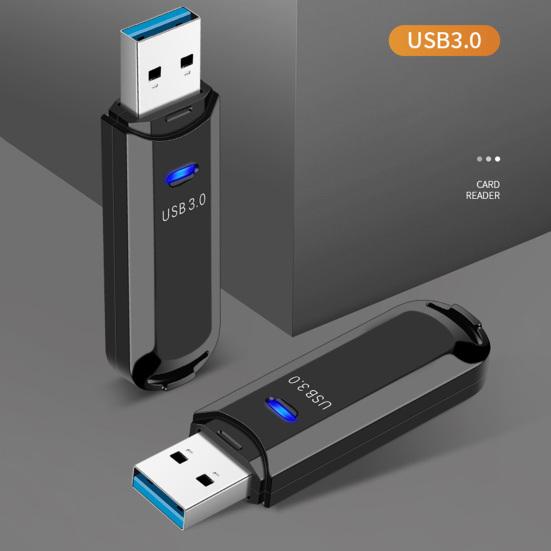 USB3.0 Card Reader Multifunctional High Speed SD/TF Card Support Storage Card Reader Mobile Phone Accessories