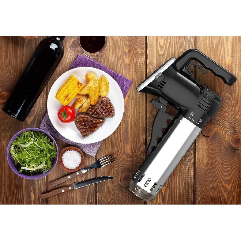 Sous Vide Cooker Immersion Circulator, Wancle sous vide machine 850W, Ultra-Quiet, 120V, Black