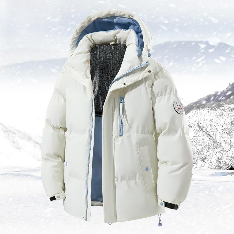 Graphene Cotton Jacket: Autumn/Winter Bestseller, Trendy Korean Style, Hooded & Thickened for Men & Couples