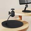 Projector Stand Table Desktop Stand Projector Mount with 360 Degree Adjustable Metal Desktop Stand for Projector