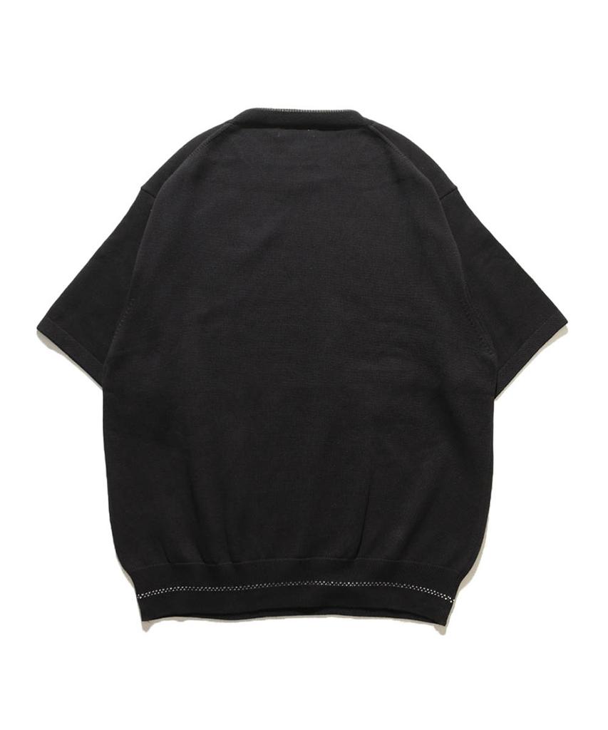 Deoneodijeu Edge Short Sleeve Knit - Black / Nstskt01Black