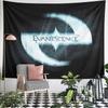 Arazzo Luna Crescente Evanescence da Appendere alla Parete Decorazione Rock Gotica per Camera da Letto Soggiorno Stanza del Dormitorio Regalo per Fan