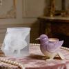 Multipurpose Silicone Mould For Handmade Concrete Flower Pots And Charm Resin Decoration Items In Bird Designs