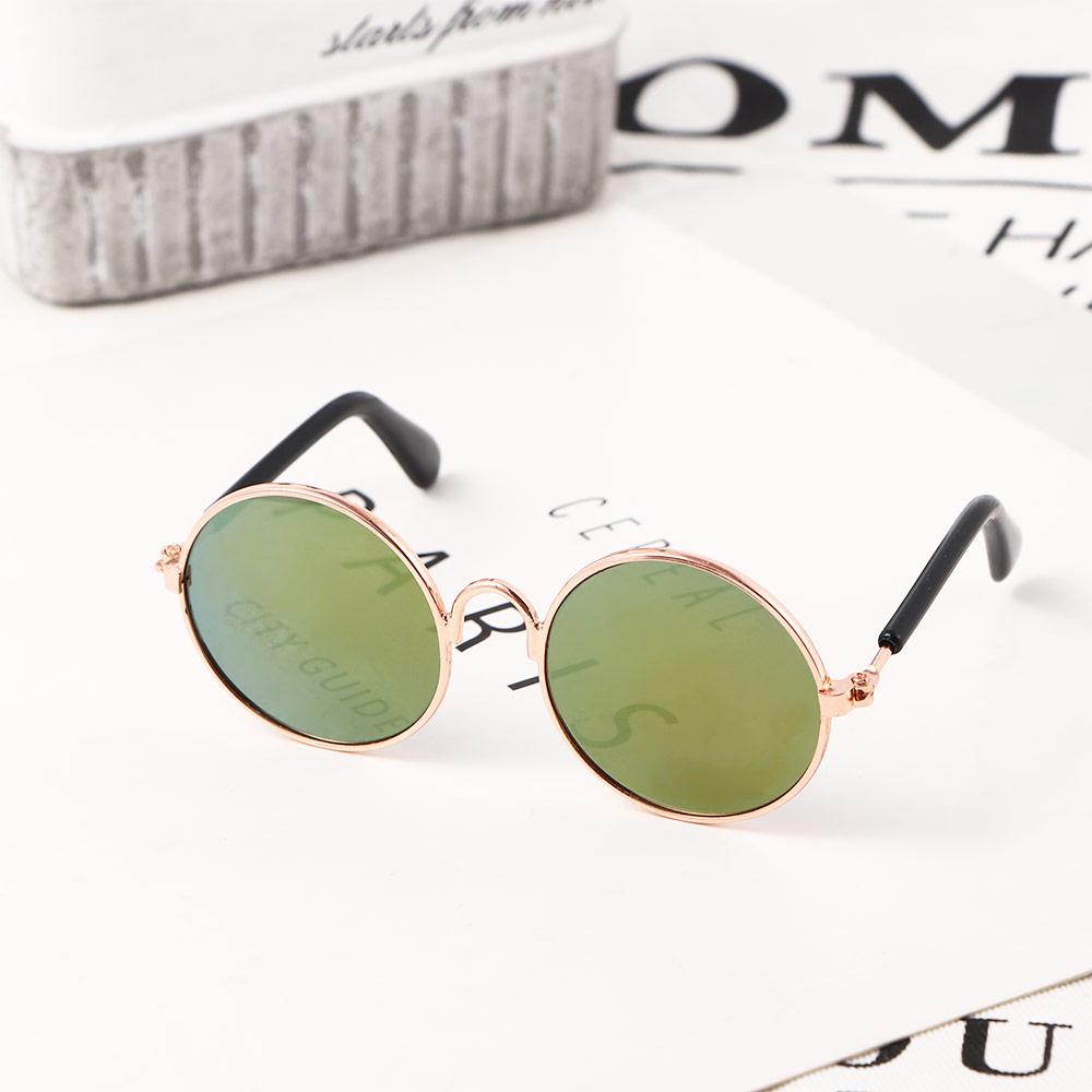 For Little Dog Cat Photos Props Trend Toys Pet Sunglasses Eye-wear Cat Glasses Reflection Glasses