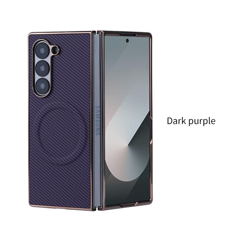 Premium Carbon Fiber Magnetic Case for Samsung Z-Fold 7/6