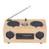 Retro Bluetooth Lautsprecher Stereo Drahtlos Bluetooth 5.0 AM FM Radio Kleiner Vintage Bluetooth Lautsprecher