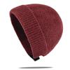 Knitted With Hat Stretch Adjusting Cotton Material Hat Dome Warm Hat Fashion