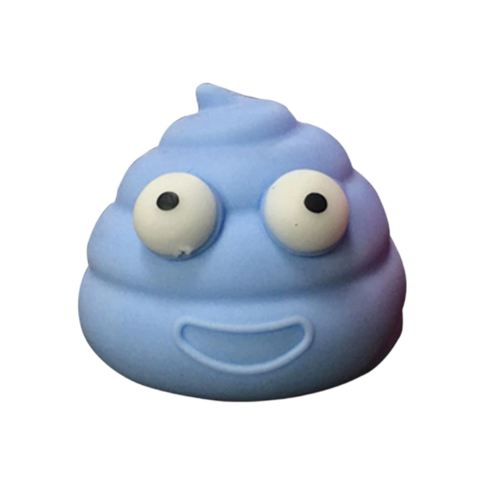 

Дефекация Разминание Музыка Декомпрессионные Игрушки Вент Болл Гаджеты Липкий Мяч Декомпрессионные Игрушки One Size синий