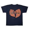 Retro Wu-Tang Clan Retro Patroon Bedrukt Amerikaans Retro T-shirt met Korte Mouwen voor Mannen en Vrouwen