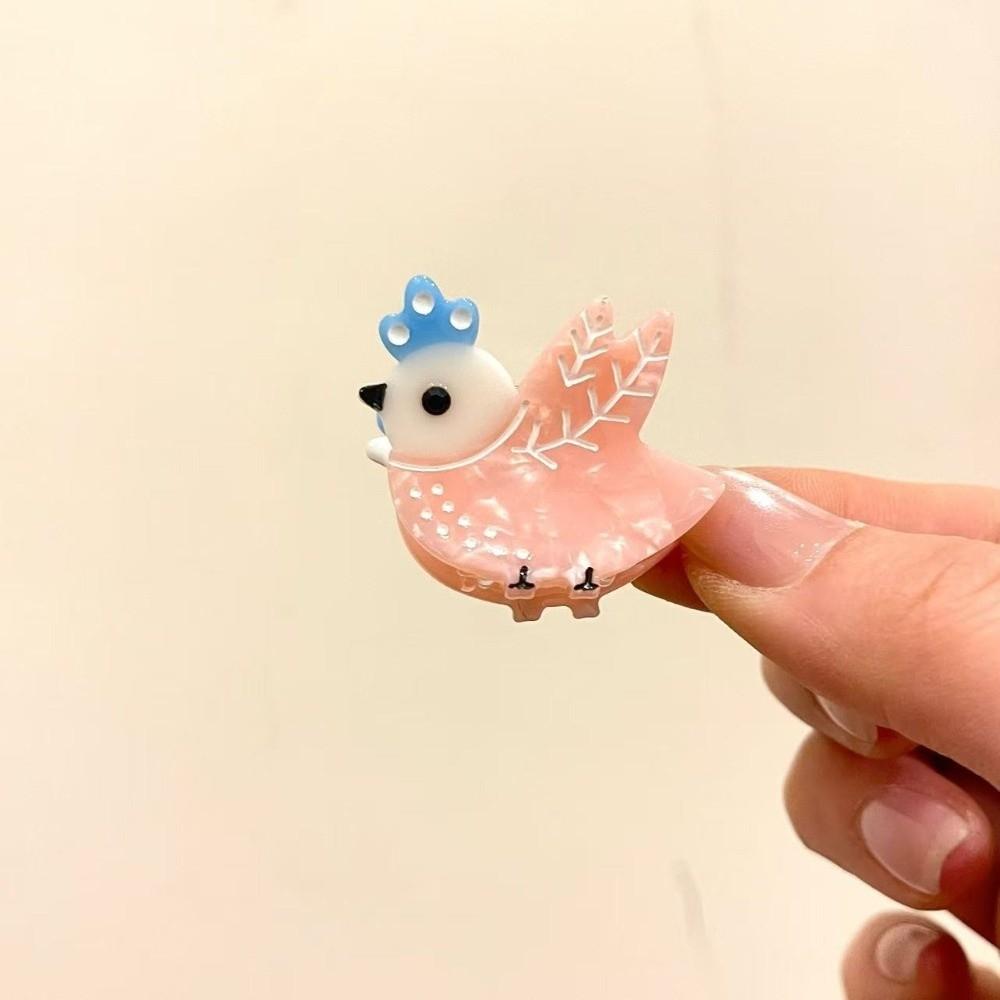 Mini Dimensioni Artiglio per Capelli Uccello Acetato Fermaglio per Capelli da Donna Fermaglio Carino