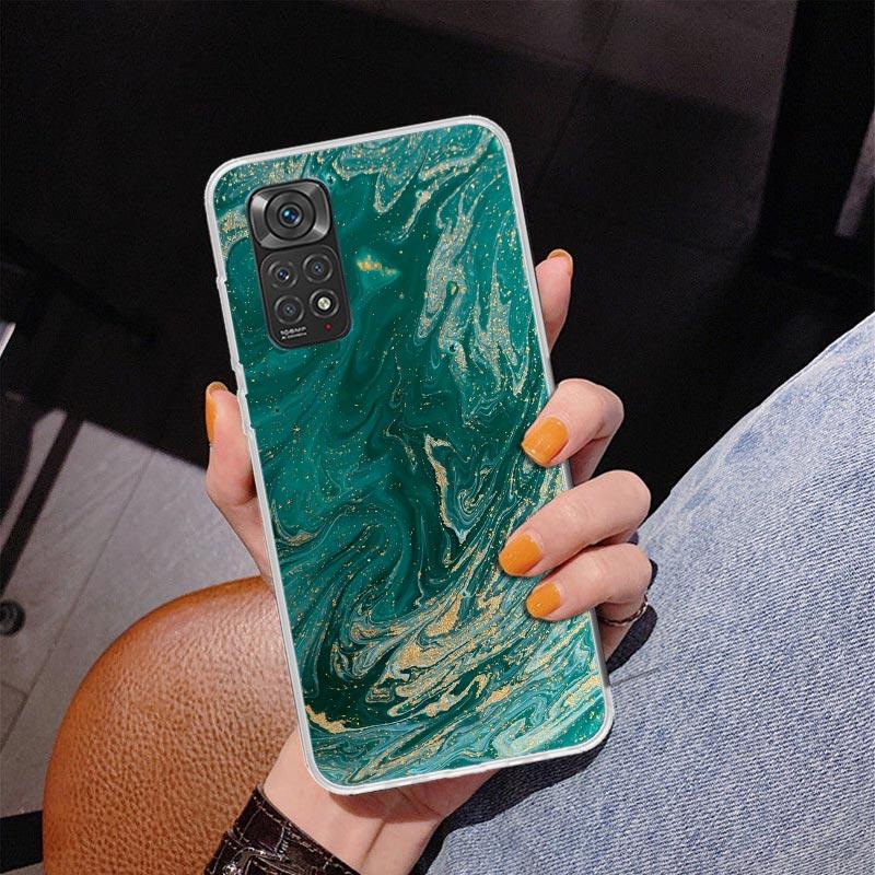 Granite Marble Phnoe Case for Phnoe Case for Xiaomi Redmi Note 15 14 14S 13 Pro Plus 12 12S 11S 11E 10S 10 11T 5G Unique Cover C