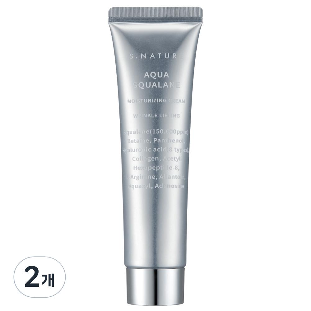 

Увлажняющий крем S-Nature Aqua Squalane, 80 мл, 2 шт.