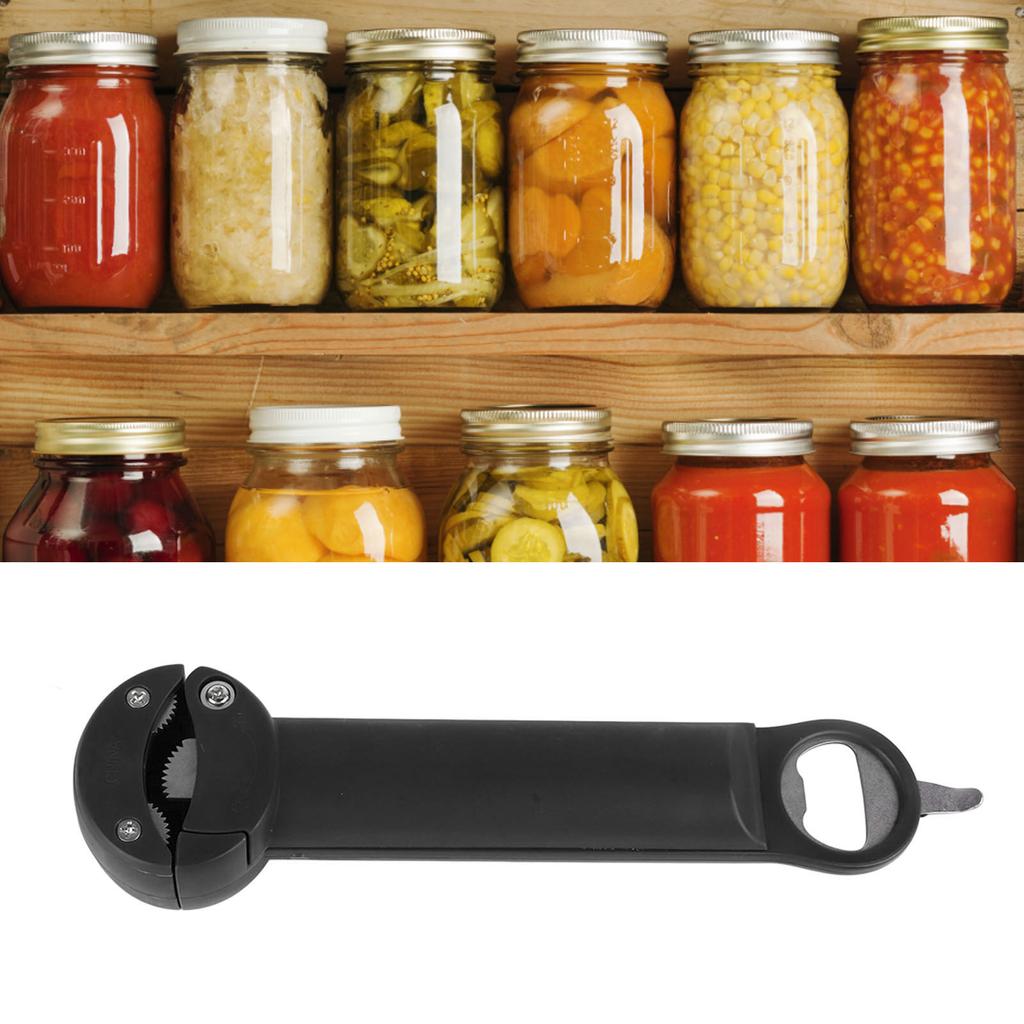 Bottle Opener Jar Opener Magnetic Lid Opener Multifunctional 3 In 1 Stainless Steel Effortless Can Opener for Weak Hands