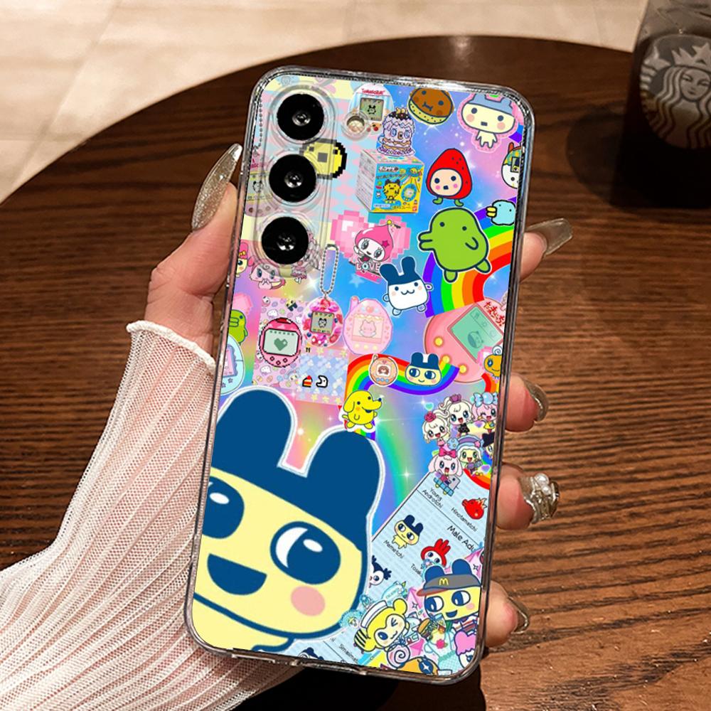 

Cute Game T-Tamagotchis Phone Case Silicone For Samsung S30,23,21,22,20 FE lite,S10,9,PIus Note20ultra Soft Transparent SamsungS10