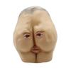 Lifelike Halloween Party Mask Featuring Eco-friendly Latex Butt Head Design
