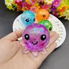 Glitzerndes Tier-Quetschspielzeug Stressabbau Salamander Kaninchen Bär Oktopus Capybara Sensorisches Spielzeug Dekompression Klarer Stressball Fidget-Spielzeug