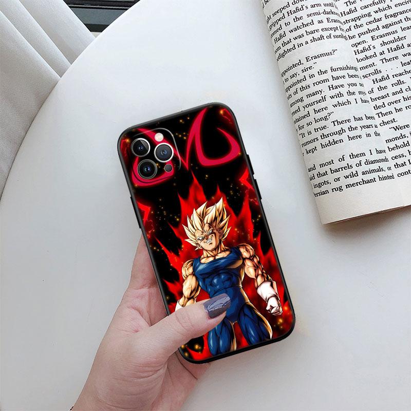Dragon Ball Vegeta Phone Case for Samsung Galaxy Note 10 20 S23 S22 Ultra FE Plus M06 M15 M16 M35 M55