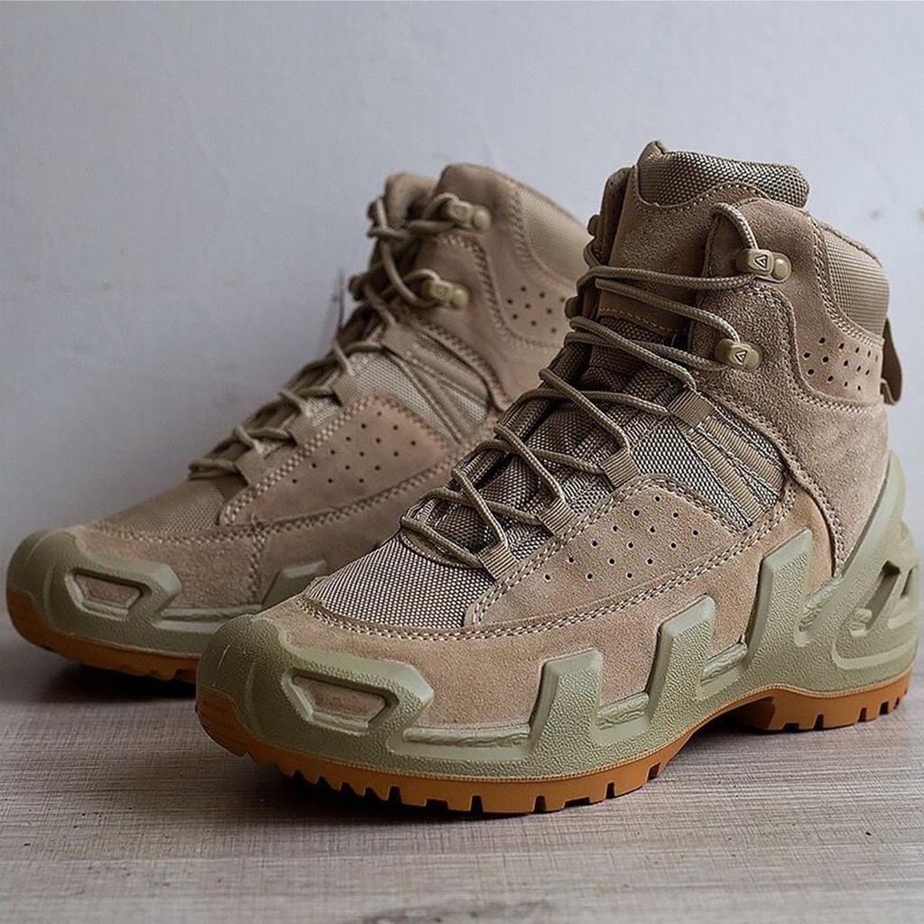 Hiking Boots For Men Outdoor Trekking Shoes Combat Tactical Boots Training Boots Man Luxury Brand Hiking Boots Men