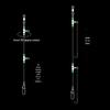 Luminous Stainless Steel Sea Fishing Anti-Tangle Rig with Gourd Swivel