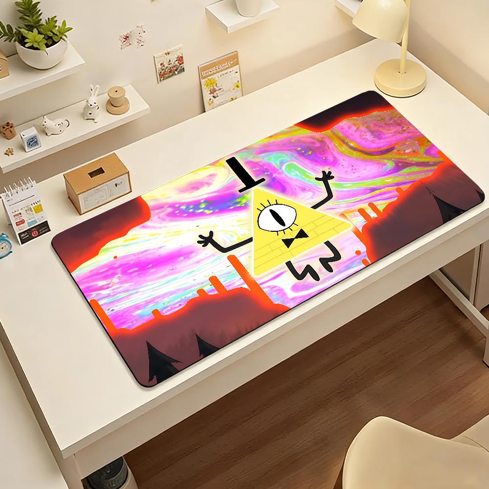 Anime GGravityES FFalls Mouse Pad Nonslip Locking Edge DeskMat PC Laptop Accessories Rubber Office Keyboard Large Game XXL
