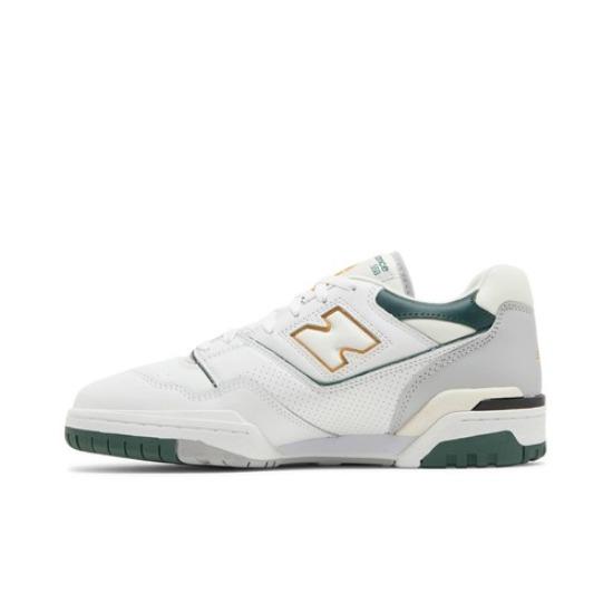New Balance 550  Nightwatch Green  BB550PWC Мужские кроссовки EU 37 белый/зелёный