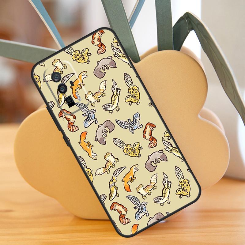 Lizards Geckos Case For POCO X3 X6 F6 Pro M6 X5 F3 F5 M5s Xiaomi 13 14 Ultra 12 Lite 11T 12T 13T Pro Cover