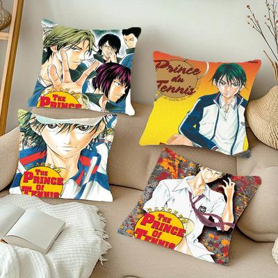 Anime P-Prince Of Tennis Pillow Case Home Decor Throw For Sofa Bed Car Room Decor Gift Idea
