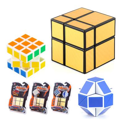 Children'S Science And Education Rubik'S Cube Toy 5.7Cm Mirror Special-Shaped Rubik'S Cube Second Order Variable King Kong Rubik'S Cube Variable Magic