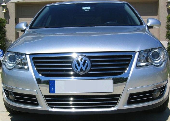 VW PASSAT B6 - CHROME GRILL Grille Strips 3M Tuning