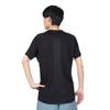 Short Sleeve Short Sweat Quick Mesh Material Easy To Club Black XO [DESCENTE] Shirt, Volleyball, Sleeve, Absorbent, Drying, Breathable, Arrangement,