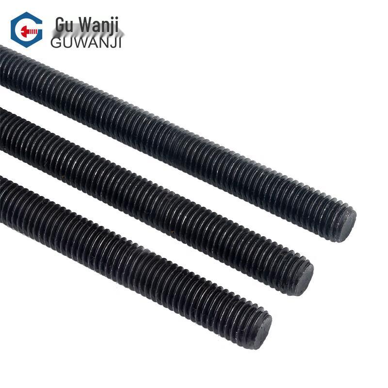 GUWANJI M16 8.8 Grade Black Carbon Steel Threaded Rod M16 x 2m