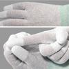 Fingertip PU Coated Anti-static Gloves Antiskid Handwork Industrial Working Protective Gloves Car Window Tint Film Install Glove