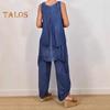 Two Piece Outfits for Women Casual Sleeveless Irregular Top Wide Leg Pants Set Loose Lounge Suit for Summer
