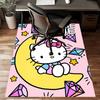 Custom HelloKitty Mat Personalized Name, Polyester Washable Indoor Entryway Rug, Gift for Christmas, Easter, Thanksgiving Day