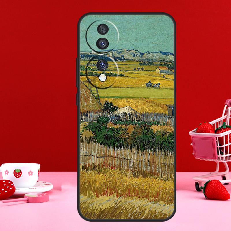 Van Gogh Oil Painting For Honor Magic 7 5 6 Pro V5 Case For Honor 200 400 50 70 90 Lite X8a X8b X9a X9b X9c Cover