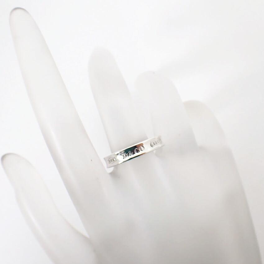 [Pre-owned] TIFFANY / Tiffany / Ag925 / 1837 / Narrow / Ring / Size 11 / J58-8