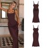 Spaghetti Strap Lace-up Waist-cinching Bodycon Dress for Women