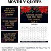 Fuck It Again - 2026 Calendar for Women Who’ve Had Enough, 8.67"x11.2" 2026 Large Wall Calendar, with Stress & Emotion-Release Monthly Quotes,