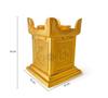 Brass Diya for Puja Pure Tulsi Deepak Oil Lamp for Diwali, Pooja Room, Home Temple Decoration Item.
